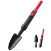 LAFMATE 2-in-1 Metal Detector Pinpointer con Pala da Scavo, 360° Alta Precisione, Impermeabile IP68, 3 Livelli di Sensibilità, Allarme Sonoro e Vibrazione, per Adulti e Bambini Caccia al Tesoro