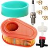 ZAMDOE 792038 Filtro Aria per Briggs Stratton DOV 700 750 Series Motore per Oregon 30-161 per Stens 100-913 per Tosaerba trattorino Tosaerba 790388 con prefiltro Candela