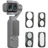 SMALLRIG Kit di filtri Split Pocket 4P per DJI Osmo Pocket 4P