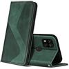 ZONNAVI Cover per Xiaomi Redmi 9C, Flip Custodia Pelle PU con [Slot Cart] [Supporto Stand] [Magnetica], Cover a Libro Portafoglio per Xiaomi Redmi 9C (Verde)