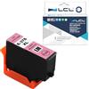 LCL Cartucce d'inchiostro Compatibile 378XL C13T37964010 (1 Chiaro Magenta) | Sostituzione per Epson Expression Photo XP-8500 XP-8505 XP-8605 XP-15000 XP-8600 XP-8000 XP-8005 XP 8700