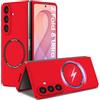 Nshkeji Cover per Samsung Galaxy Z Fold 8 Ultra Magnetica Custodia | Rigida Ultrasottile con Retro Satinato Guscio Liscio Antimpronta Bordo Fotocamera Rialzato, Compatibile con Ricarica Wireless