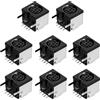QUARKZMAN 8Pz 8 Pin DIN Femmina Connettore A Pannello Socket S-Video Nero