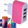 Gacqpli Adattatore A Ricarica Rapida - Blocco di Caricamento USB Compatto con 3 Porte | Adattatore Da Parete Intelligente,Caricatore Portatile Per Laptop