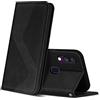 ZONNAVI Cover per Samsung Galaxy A40, Flip Custodia Pelle PU con [Slot Cart] [Supporto Stand] [Magnetica], Cover a Libro Portafoglio per Samsung Galaxy A40 (Nero)