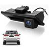 CAMECHO Visione Notturna 170° Telecamera Posteriore per VW Audi Tiguan Passat Q3 A3, Telecamera di Retromarcia con HD/CVBS IP67, Apertura Bagagliaio per VW Audi Q5 Touareg A4L A6L