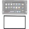 Generic per autoradio 2 Din per autoradio Cornice spessa per autoradio per autoradio per autoradio universale 2 Din 178x100MM