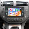 Loddery 2+64G Android 15 Autoradio für Ford C-MAX 2006 2007 2008 2009 2010,2 Din 7 Zoll Touchscreen Auto Stereo Touch Screen Radio Bluetooth Multimediale con GPS WiFi FM Mirror Link Backup Camera
