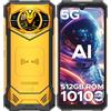 DOOGEERugged S200X Rugged Smartphone 5G, 32GB+512GB, 1.32 Rear Display, 10100mAh, 6.72 FHD+ 120Hz Telefono Indistruttibile,100MP+20MP/NFC/BT5.2/WiFi6/Android 14/5G Dual SIM - Oro