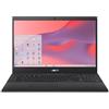 ASUS Chromebook CX1, display FHD NanoEdge da 15,6, processore Intel Celeron N4500, memoria eMMC da 128 GB, RAM da 4 GB, ChromeOS, grigio minerale, CX1500CKA-SS48F