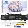 ANTIEE SS03XL Batteria per HP EliteBook 730 735 740 745 830 840 846 G5 | EliteBook 735 745 830 840 G6,ZBook 14U G5 G6 HSN-I13C-4 932823-421 933321-852 932823-1C1 HSTNN-LB8G HSN-113C-4 933321-855