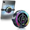 SGZIOO - Refrigeratore magnetico per tablet, con 4 modalità di raffreddamento, doppio display digitale, con 2 tipi di installazioni, per cellulari Apple, serie magnetica/Android/tablet