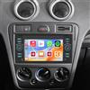 Loddery 2+64G Android 15 Autoradio CarPlay wireless per Ford Fusion 2005-2009,2 Din 7 Zoll Touchscreen Auto Stereo Touch Screen Radio Bluetooth Multimediale con GPS WiFi FM Mirror Link Backup Camera