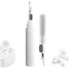 YLK Kit di pulizia per AirPods 4/3/2/1/AirPods Pro, kit di pulizia 3 in 1, pennello multifunzione per pulire gli auricolari Bluetooth