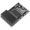 HSSDTECH TPM 2.0 LPC 14pin SLB9665 Modulo di Sicurezza per ASUS ROG Strix | B250I B250H Gaming, Z270-I Gaming, Z270H Z270G Z270F Z270E H270I Gaming, TUF Z270 Mark Mainboard Security Module GC-TPM 2.0