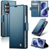 oiysrtoc Cover per Samsung Galaxy Z Fold 8 Ultra in Pelle PU Premium, Portafoglio con 3 Fessure Carte e Supporto, Blocco RFID, Chiusura Magnetica Custodia Samsung Galaxy Z Fold 8 Ultra, Blu