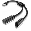Elebase per Apple Watch 11 Adattatore USB Maschio a doppia USB C Femmina