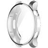 KUTEWEU Compatibile con Huami Amazfit GTR4 Custodia con Pellicola Protettiva,Involucro di Ricambio,Morbide TPU Protettivo Skins Copertura Cover Case per Amazfit GTR4 Accessori (Silver)