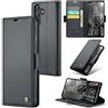 oiysrtoc Cover per Samsung Galaxy A55 in Pelle PU Premium, Portafoglio con 3 Fessure Carte e Supporto, Blocco RFID, Chiusura Magnetica Custodia Samsung Galaxy A55, Nero