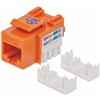 INTELLINET NETWORK SOLUTIONS intellinet Keystone Jack, Cat6, UTP, Punch-Down, Arancione