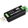 Waveshare USB To RS485 (C) Industrial Grade Isolated Bidirectional Converter, Features The FT232RNL Chip, Onboard Isolated Transceiver And TVS, Up To 1.2km RS485 Transmission Distance