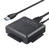 Yinchus Adattatore da SATA a USB 3.0 a IDE/SATA 3 per adattatore HDD SSD 2,5 3,5 HDD - spina EU