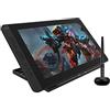 HUION Kamvas 13 Tavoletta Grafica con Schermo e 8 Tasti Rapidi | 13,3 Pollici, Stilo Senza Batteria con Tilt ±60°, Supporto Incluso, Android, PC e Mac, per Disegno (Nero)