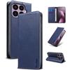Yunubeyii Cover Libro per Xiaomi 17T Pro,Blu | Blocco RFID,Luxury PU Pelle,Portafoglio,Card Holder,Magnetic Phone Custodia,Kickstand,Protettiva,Antiurto
