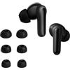 kwmobile 6x Auricolari di ricambio compatibile con Anker Soundcore Life P2 mini Gommini sostitutivi in Silicone - 3 Misure - nero