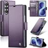 oiysrtoc Cover per Samsung Galaxy Z Fold 8 Ultra in Pelle PU Premium, Portafoglio con 3 Fessure Carte e Supporto, Blocco RFID, Chiusura Magnetica Custodia Samsung Galaxy Z Fold 8 Ultra, Viola
