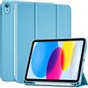 ProCase Custodia per iPad (A16) 11 generazione 2025 / iPad 10° generazione 10,9 2022, custodia protettiva con portapenne, antiurto, smart case, auto sleep/wake, cielo
