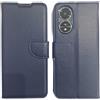 KEJI Cover Custodia per OPPO A78 4G, Cover Custodiaa Libro in Pelle Portafoglio con Supporto Flip Caso Supporto Stand Chiusura Magnetica OPPO A78 4G, Elegante (BLU)