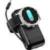 Phelinta 6000mAh Caricabatterie Portatile per Samsung Galaxy Watch Ultra/7/6/6 Classic/5 Pro/4/Classic/3/Active 2, Wireless Magnetico Charger per Galaxy Z Fold 6/Flip 6/S24 Ultra/S23+