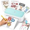 Phomemo M03C Flashcards Stampante Bambini 2+ Anni, Giocattoli Educativi, 40 Fogli