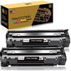 ONLYU CF279A Cartucce di Toner Compatibile per HP 79A CF279A, 2 Nero