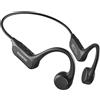 MANKIW Cuffie Conduzione Ossea Bluetooth 6.0, Auricolari Conduzione Ossea Open-Ear Sportivi, Ricarica Rapida Type-C, IPX5 Impermeabili, Cuffie Senza Fili per Corsa, Fitness e Guida