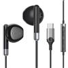 BENEWY Cuffie USB C, In-Ear Cuffie Tipo C Con Microfono per iPhone 17 16 Pro Max Plus iPad Pro, Auricolari con Filo Type C, Auricolari per Samsung Galaxy S25 S24 Ultra S23 S22 S21 FE S20 A55 A54