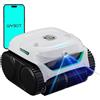 WYBOT C2 Vision Plus Robot Piscina Senza Fili con Telecamera IA, Robot Batteria pareti e Fondo: Potente aspirazione, Doppio Filtro, 8 modalità, per Piscine interrate 210 m² - Verde Piuma di Brina