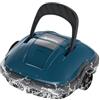 WINNY POOL CLEANER Robot Piscina Senza Fili,Robot Pulitore Piscina,Autonomia 100 Min,Parcheggio Automatico,Filtrazione da 180 µm Aspiratore Piscina,per Piscine Fuori Terra 80 m²-Blu Scuro