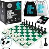 Chess Geeks Best Chess Set Ever Set Professionale con Pezzi Staunton di Peso Triplo