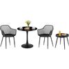 DazzlerE Tavolo bistrot con 2 sedie, piccolo tavolo con 2 sedie
