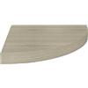 Generico Scaffale Angolare a Parete Rovere 35x35x3,8 cm in MDF,Mobili,Scaffalature,Scaffali e mensole per pareti,Marrone,1.4 kg,323925