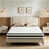YIDATONG Materasso 140 x 190, Altezza 30 cm, Materasso Ibrido a Molle Insacchettate e Memory Foam, Medio-Ferma, Struttura a 9 Zone, Ortopedico, Certificato OEKO-TEX, Antiallergico, Traspirante, Senza Movimenti