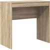 Generico Scrivania Rovere Sonoma 80 x 40 x 76 cm,Mobili,Mobili da Ufficio,Scrivanie,Marrone,13.9 kg,869388