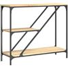 Generico Tavolino Consolle Rovere Sonoma 88,5x30x75 cm Legno Multistrato,Mobili,Tavoli,Tavolini Decorativi,Tavolini,Marrone,11.66 kg,835480
