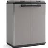Keter Armadio per Raccolta Differenziata 68x39x85 cm Split Cabinet Basic Grigio