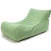 Ecopuf Master - Pouf Chaise Longue da Esterno - Poltrona Sacco con Tasca Laterale - Imbottitura in Palline di Polistirolo - Lettino Dim. 115x65x60 Cm.