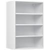 Vicco Scaffale da cucina Fame-Line, Bianco, 50 cm