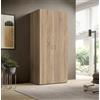 MERCATONE GERMANVOX da oltre 40 anni arr Armadio Camera da Letto 2 Ante Rovere con Ripiano e Appendiabiti