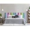Oedim Testiera per Letto in PVC, con Texture in Legno, 100 x 60 cm, Disponibile in Diverse Misure, Leggera, Elegante, Resistente ed Economica